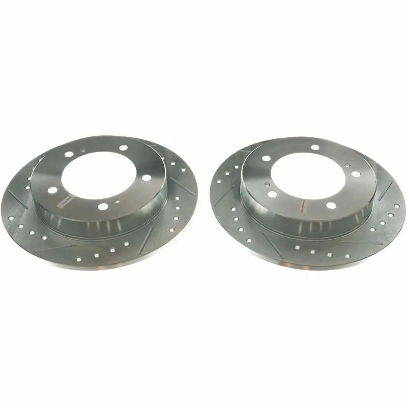 Power Stop 1998 Chevrolet Tracker Front Evolution Drilled & Slotted Rotors - Pair 1