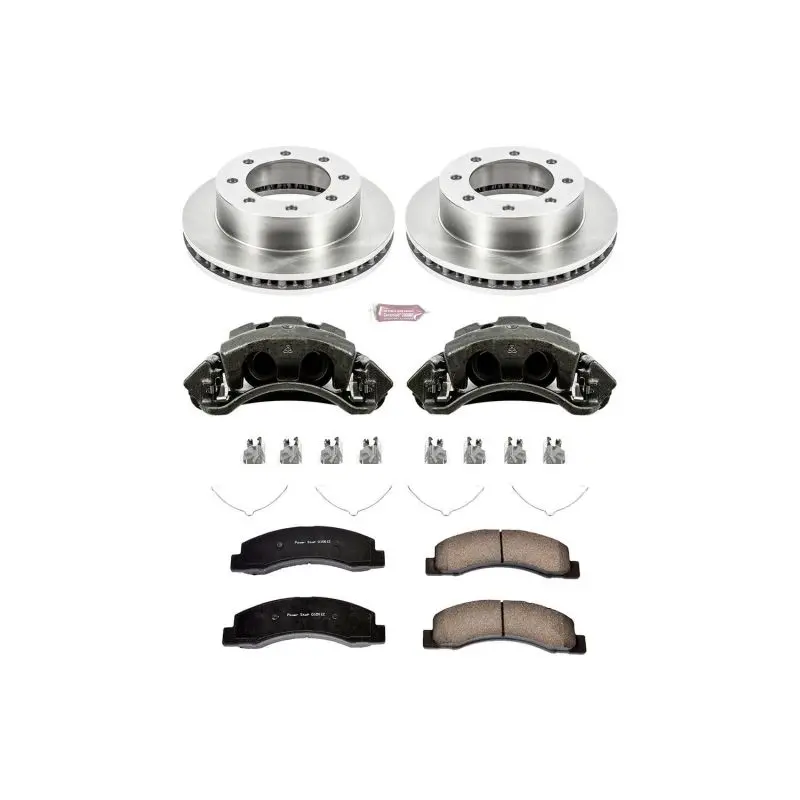 Power Stop 1999 Ford F-350 Super Duty Front Autospecialty Kit W/Cals 1