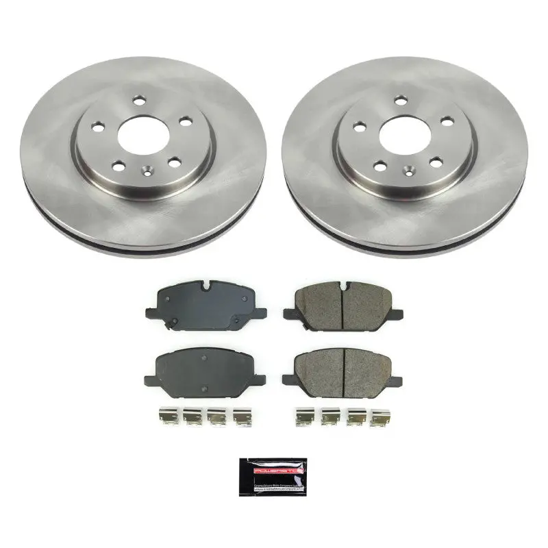 Power Stop 20-21 Cadillac Xt4 Front Autospecialty Brake Kit 1