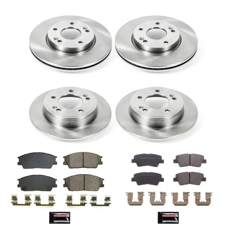 Power Stop 20-22 Hyundai Venue Front & Rear Autospecialty Brake Kit 1