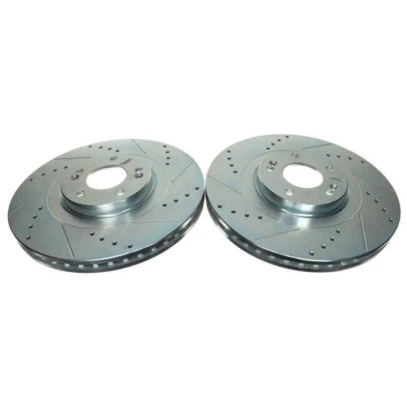Power Stop 20-22 Kia Telluride Front Drilled & Slotted Rotor (Pair) 1