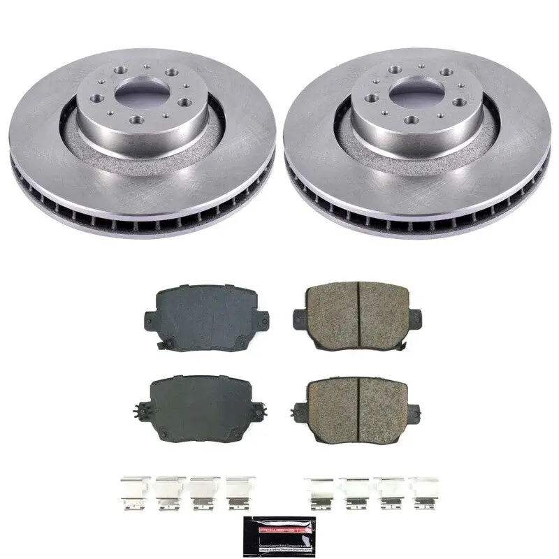 Power Stop 20-24 Tesla Y Rear Autospecialty Brake Kit 1
