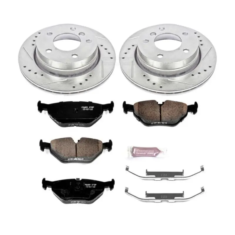 Power Stop 2000 Bmw 323Ci Rear Z23 Evolution Sport Brake Kit 1