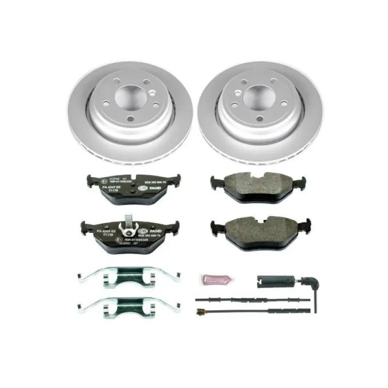 Power Stop 2000 Bmw 323I Rear Euro-Stop Brake Kit 1