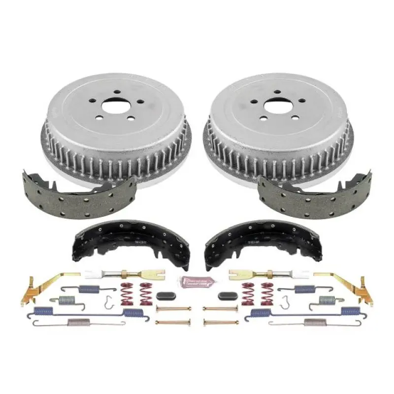 Power Stop 2000 Chrysler Grand Voyager Rear Autospecialty Drum Kit 1