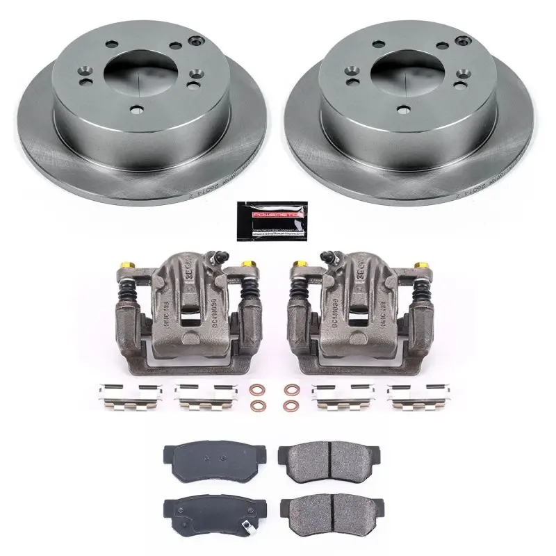 Power Stop 2001 Hyundai Xg300 Rear Autospecialty Brake Kit W/Calipers 1