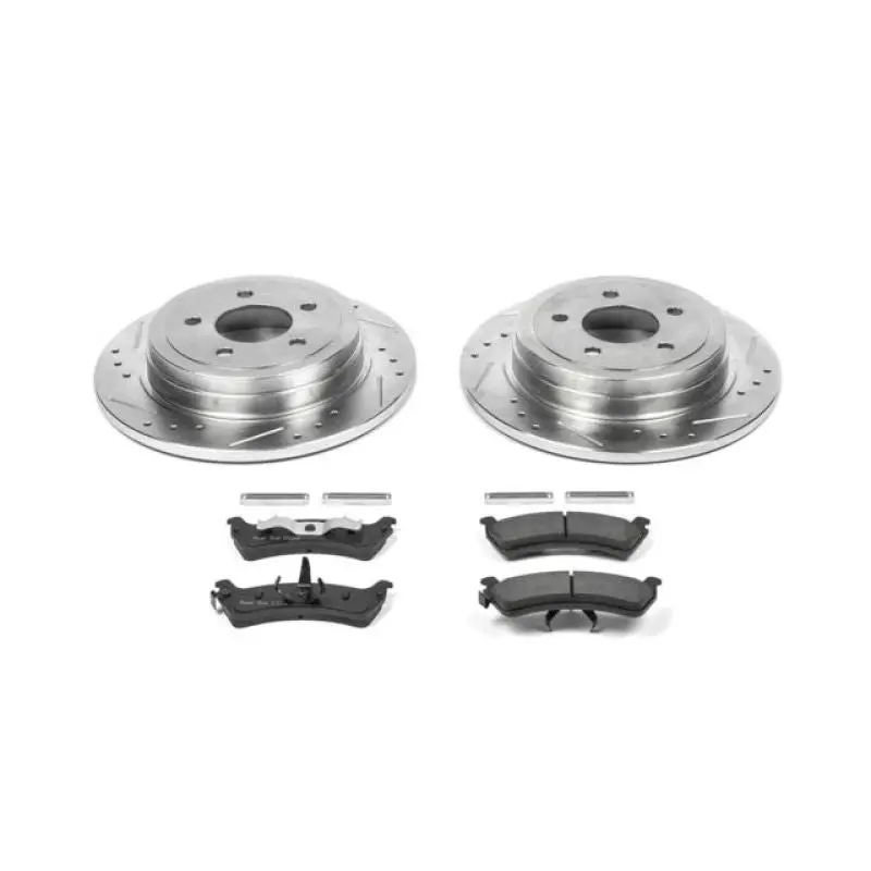 Power Stop 2003 Ford Explorer Sport Rear Z23 Evolution Sport Brake Kit 1