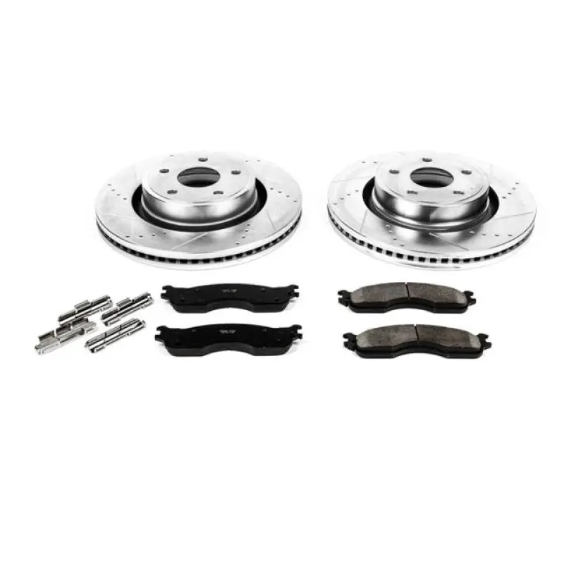 Power Stop 2004 Dodge Ram 1500 Front Z23 Evolution Brake Kit 1