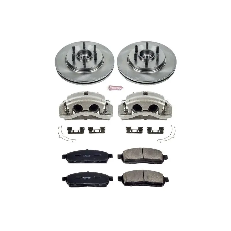 Power Stop 2004 Ford F-150 Front Autospecialty Kit W/Cals 1