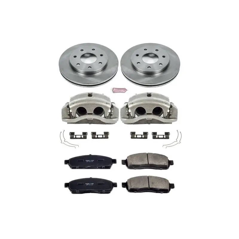 Power Stop 2004 Ford F-150 Front Autospecialty Kit W/Cals 1