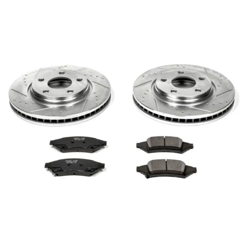 Power Stop 2004 Pontiac Grand Prix Front Z23 Evolution Sport Brake Kit 1