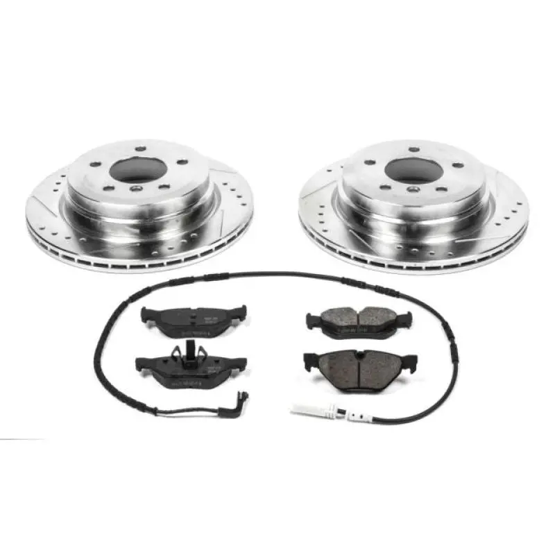 Power Stop 2006 Bmw 325Xi Rear Z23 Evolution Sport Brake Kit 1