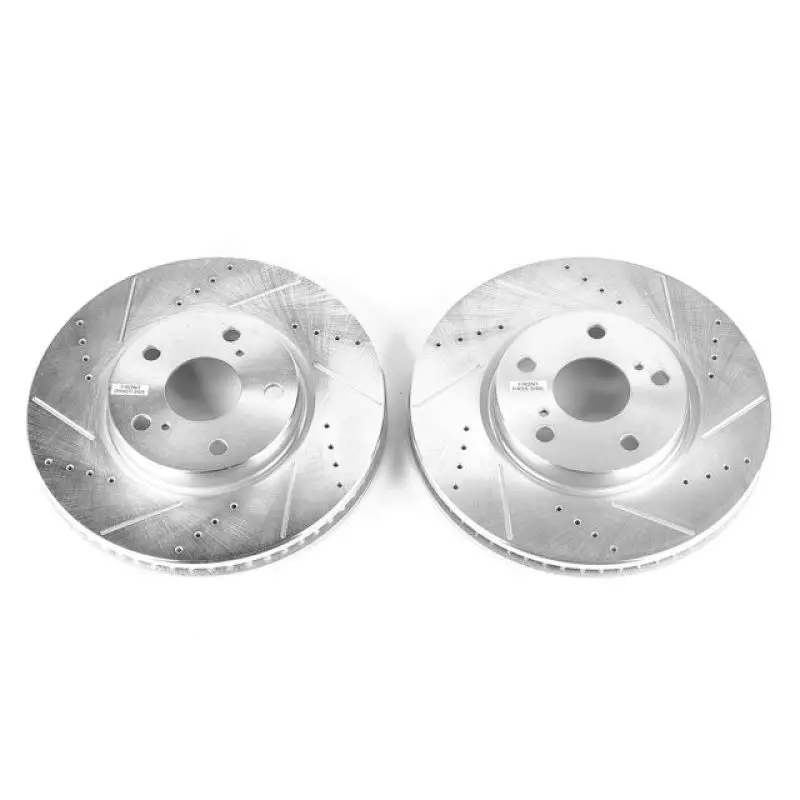 Power Stop 2006 Lexus Gs300 Front Evolution Drilled & Slotted Rotors - Pair 1