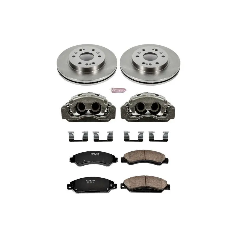 Power Stop 2007 Gmc Yukon Xl 1500 Front Autospecialty Kit W/Cals 1
