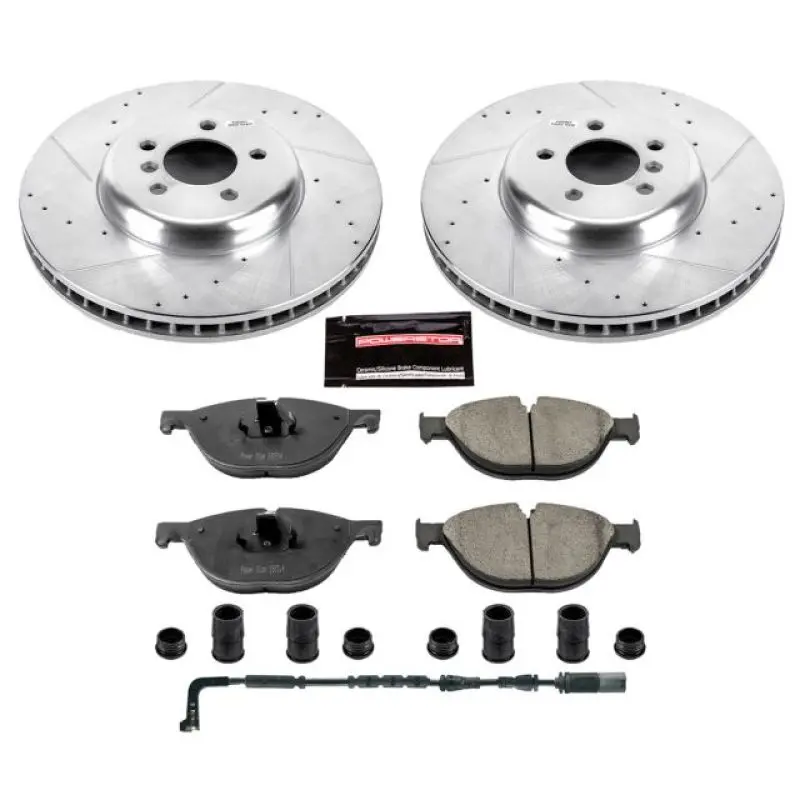 Power Stop 2009 Bmw 750I Front Z23 Evolution Brake Kit 1