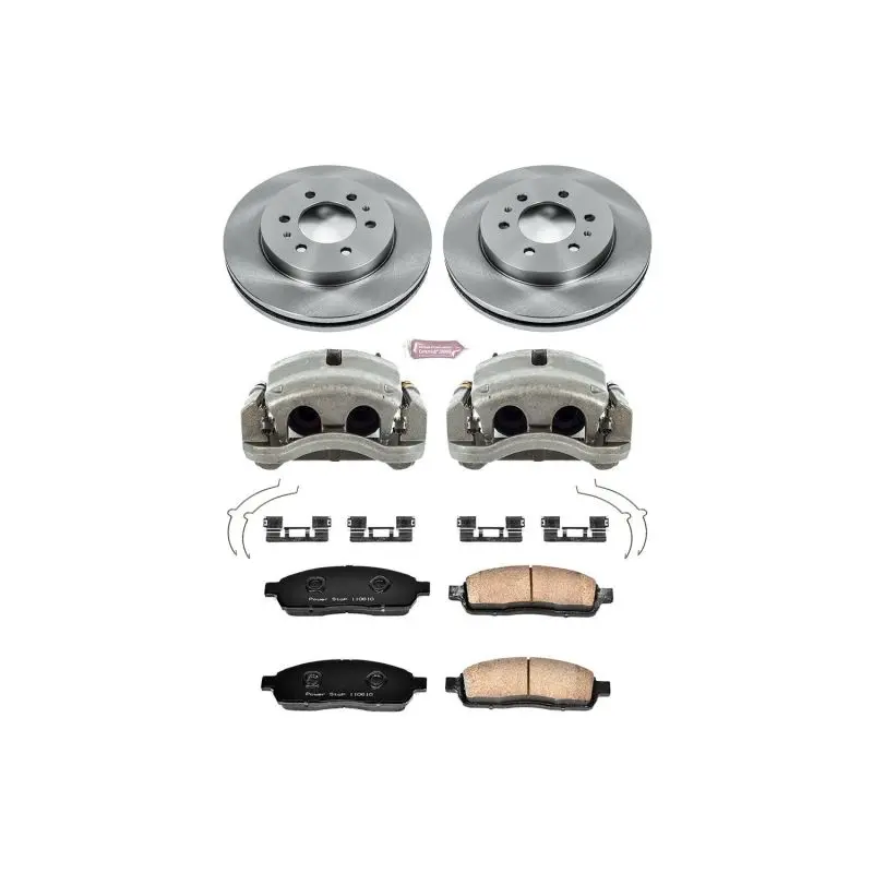 Power Stop 2009 Ford F-150 Front Autospecialty Kit W/Cals 1