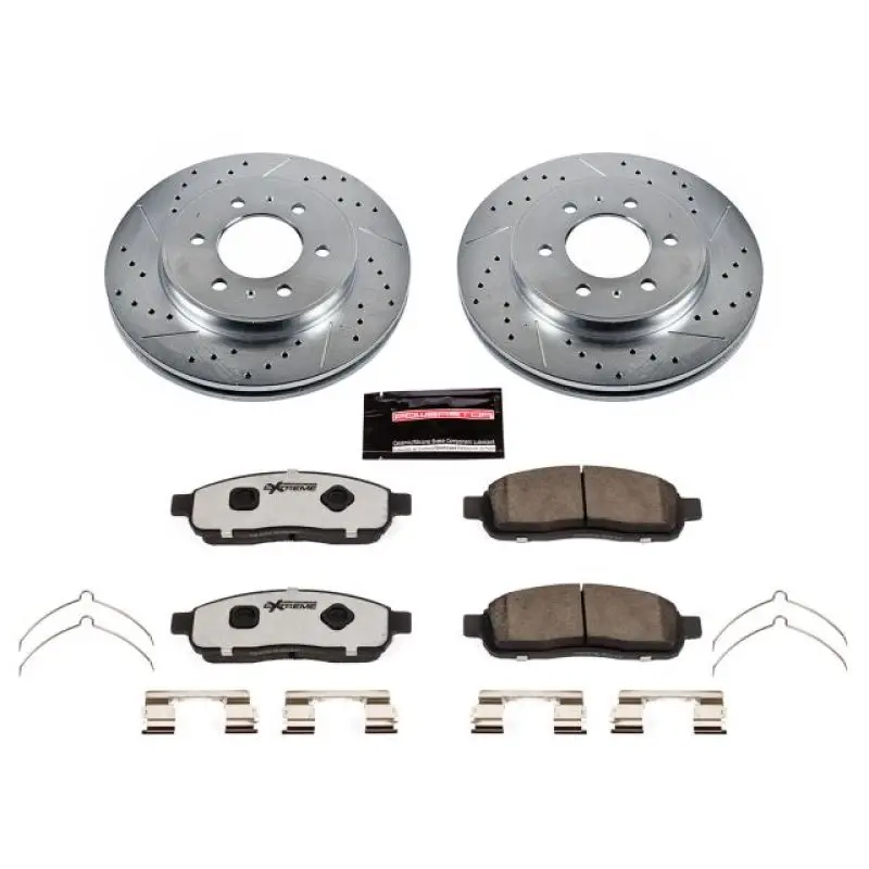 Power Stop 2009 Ford F-150 Front Z36 Truck & Tow Brake Kit 1