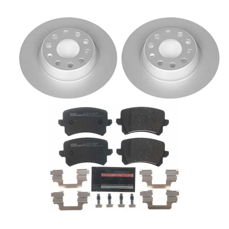 Power Stop 2009 Volkswagen Passat Rear Euro-Stop Brake Kit 1