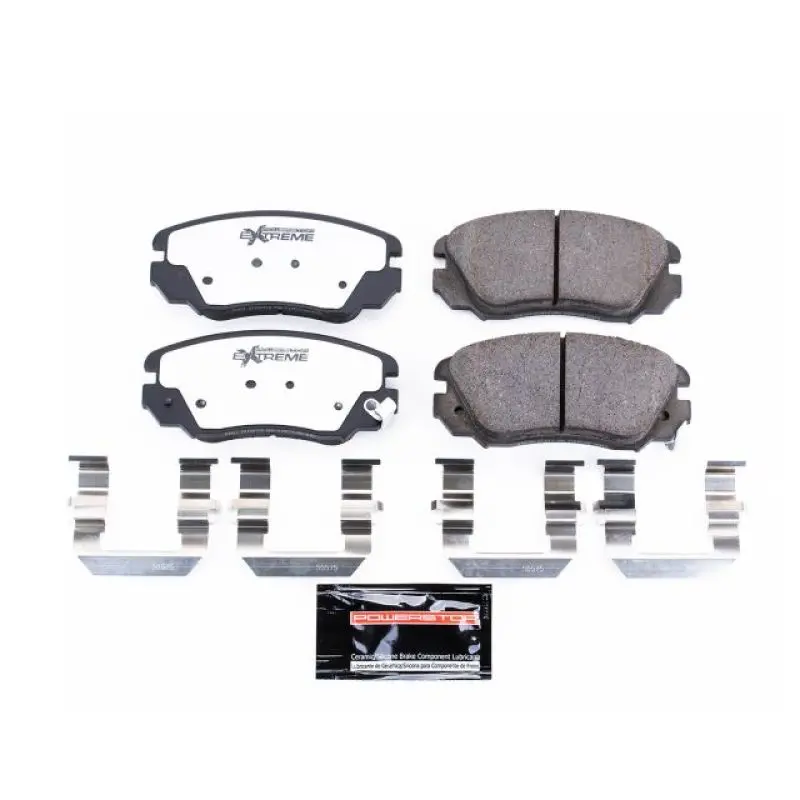Power Stop 2010 Buick Allure Front Z26 Extreme Street Brake Pads W/Hardware 1