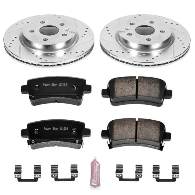 Power Stop 2010 Buick Allure Rear Z23 Evolution Sport Brake Kit 1