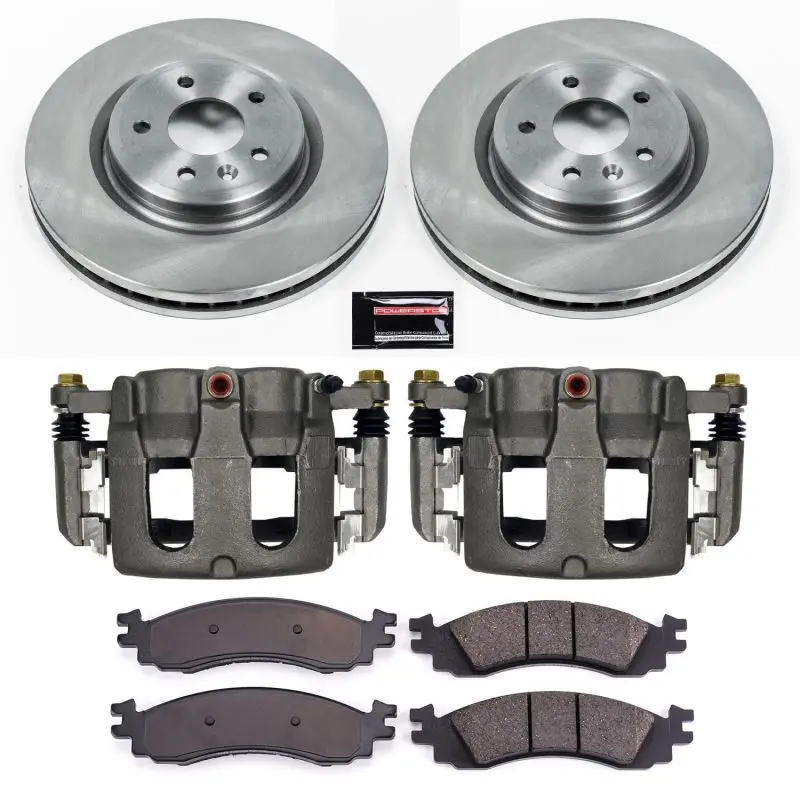 Power Stop 2010 Ford Taurus Front Autospecialty Kit W/Cals 1