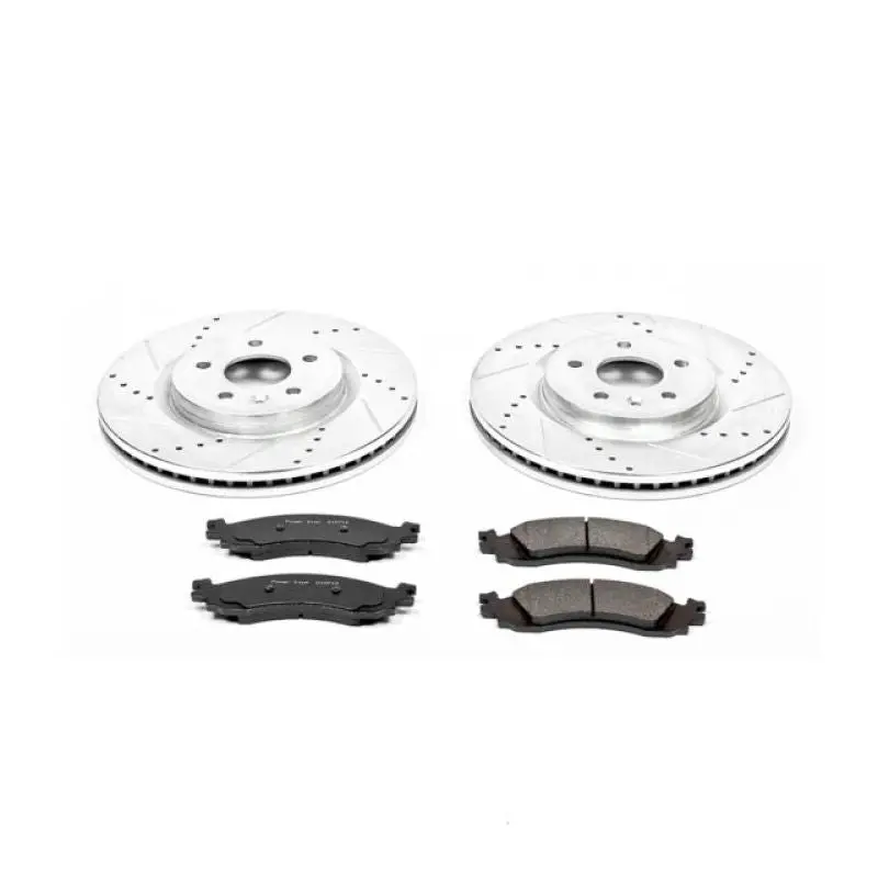 Power Stop 2010 Ford Taurus Front Z23 Evolution Sport Brake Kit 1