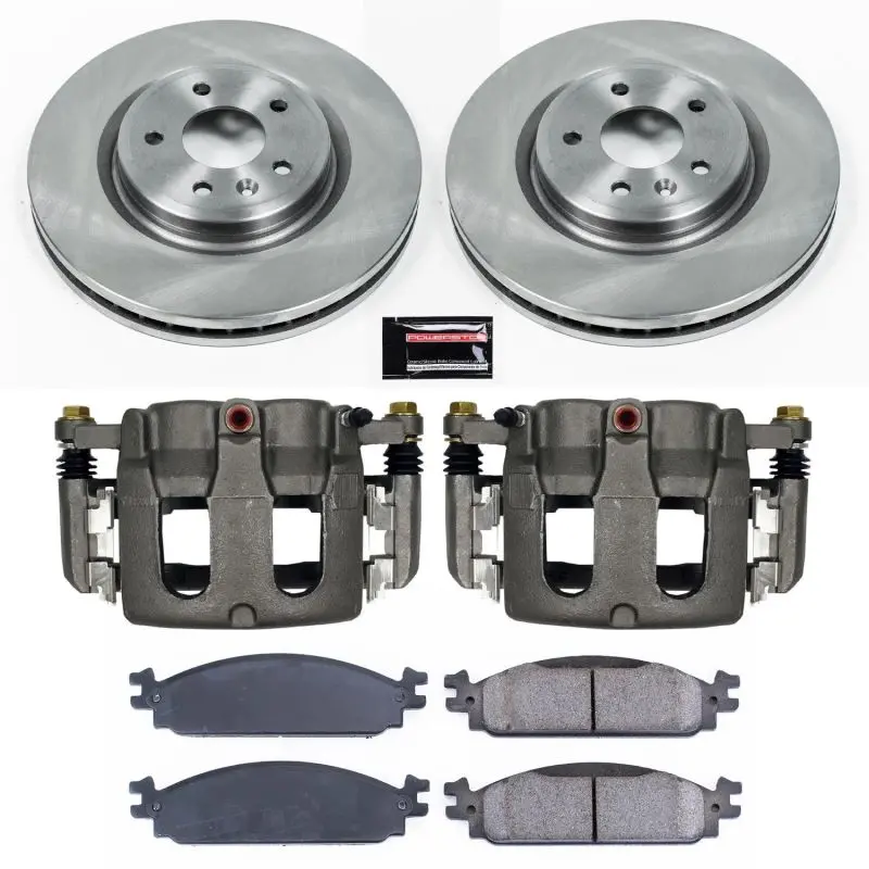 Power Stop 2010 Lincoln Mkt Front Autospecialty Kit W/Cals 1