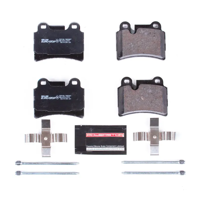 Power Stop 2010 Volkswagen Touareg Euro-Stop Ece-R90 Rear Brake Pads 1