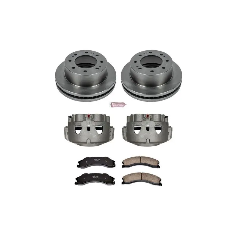 Power Stop 2011 Gmc Sierra 3500 Hd Front Autospecialty Kit W/Cals 1