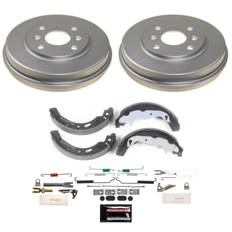 Power Stop 2016 Scion Ia Rear Autospecialty Drum Kit 1