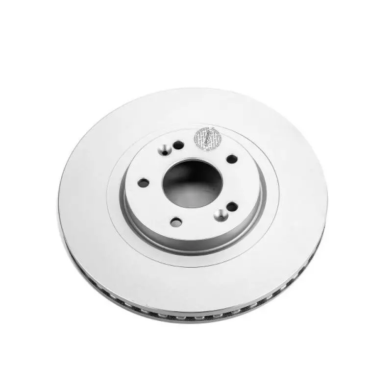 Power Stop 2018 Hyundai Santa Fe Sport Front Evolution Geomet Coated Rotor 1