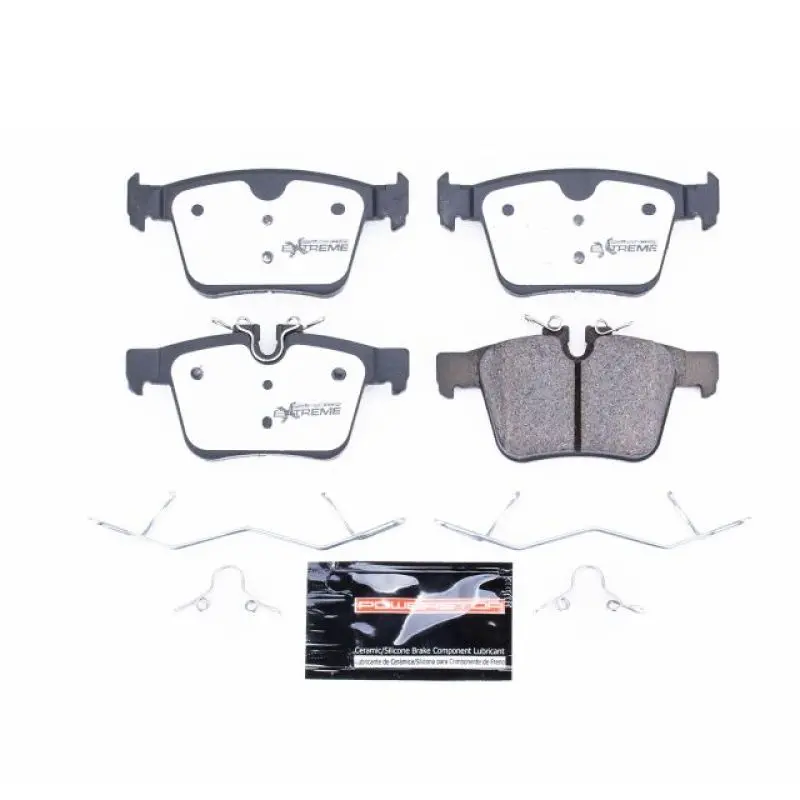 Power Stop 2018 Jaguar E-Pace Rear Z36 Truck & Tow Brake Pads W/Hardware 1