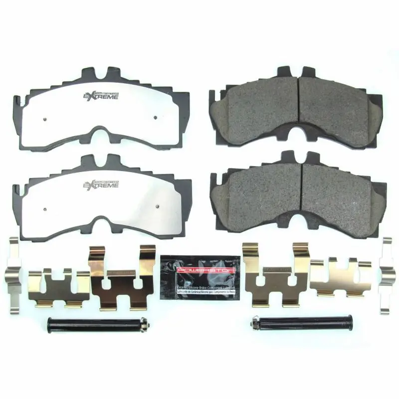 Power Stop 2018 Lexus Lc500 Front Z26 Extreme Street Brake Pads W/Hardware 1