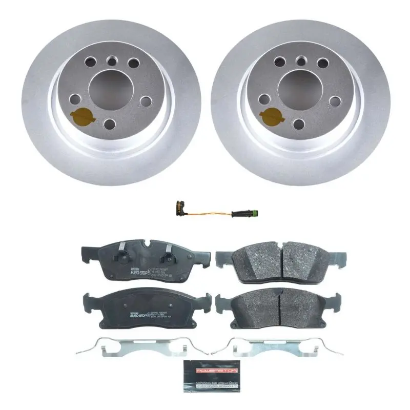 Power Stop 2018 Mercedes-Benz Gle350 Front Euro-Stop Brake Kit 1
