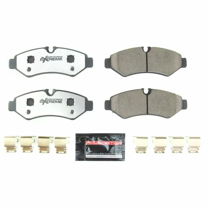 Power Stop 2019 Freightliner Sprinter 1500 Rear Z36 Truck & Tow Brake Pads W/Hardware 1