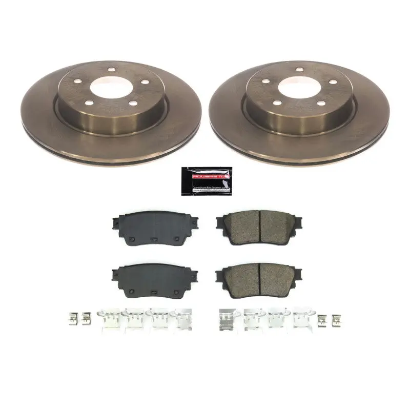 Power Stop 2021 Nissan Rogue Rear Autospecialty Brake Kit 1