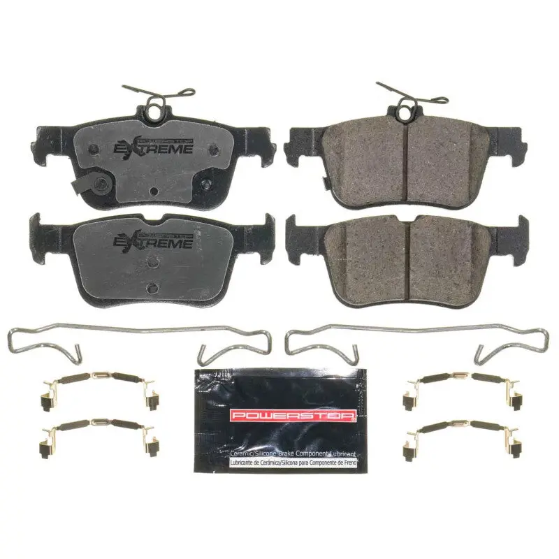 Power Stop 21-22 Ford Mustang Mach-E Rear Z26 Street Brake Pads W/Hardware 1