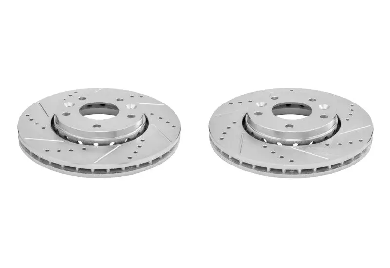 Power Stop 21-23 Nissan Kicks Front Drilled & Slotted Rotor - Pair 1