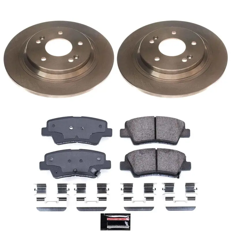 Power Stop 22-23 Hyundai Kona Rear Autospecialty Brake Kit 1
