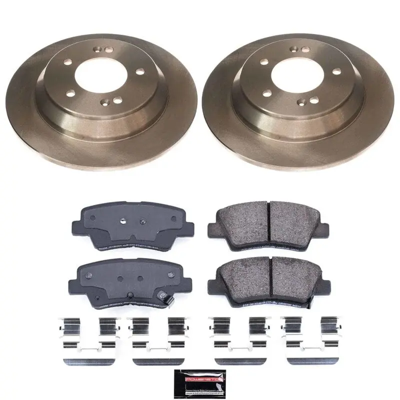 Power Stop 22-23 Hyundai Kona Rear Autospecialty Brake Kit 1
