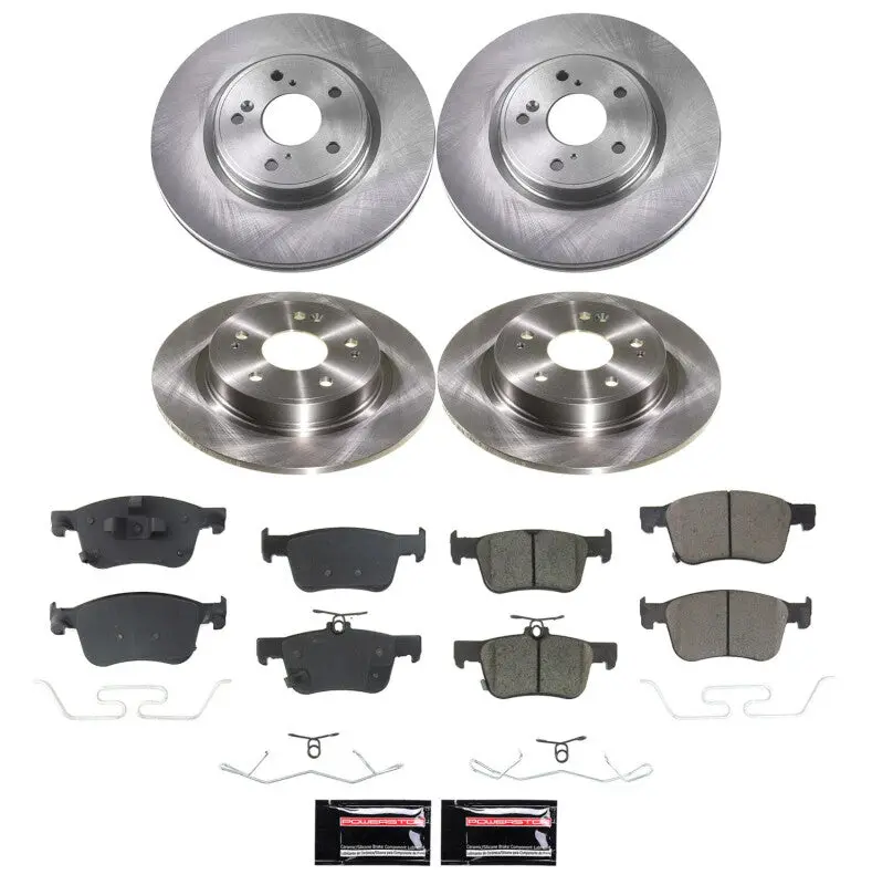 Power Stop 23-24 Acura Integra Front And Rear Autospecialty Brake Kit 1