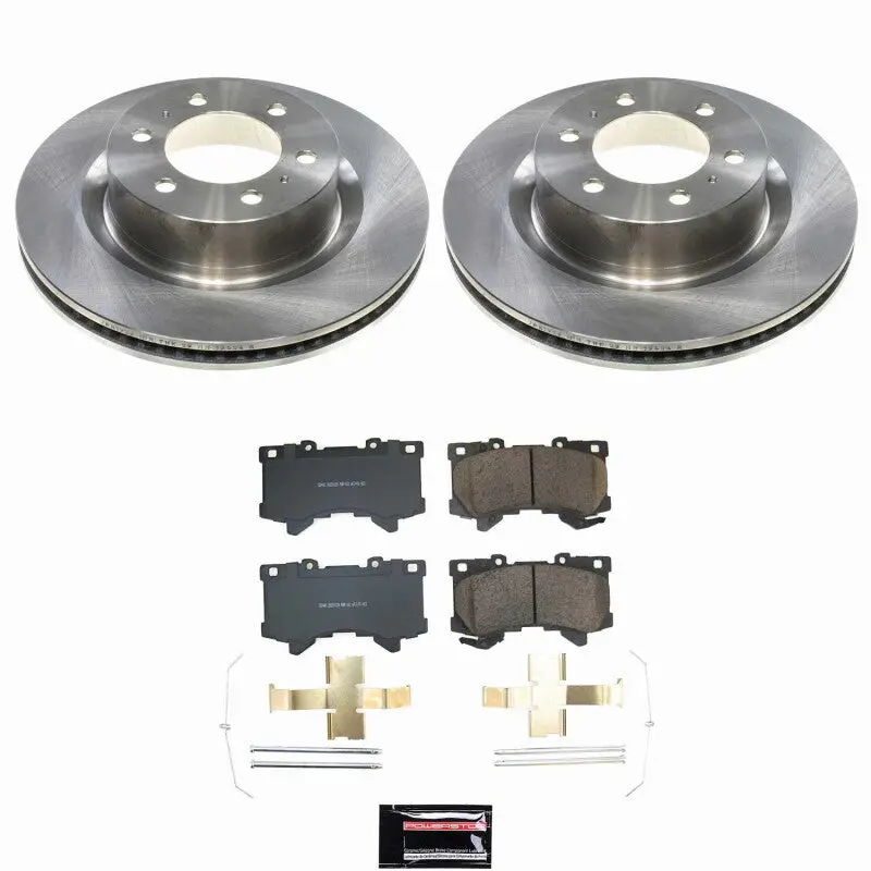 Power Stop 23-24 Toyota Sequoia Front Autospecialty Brake Kit 1