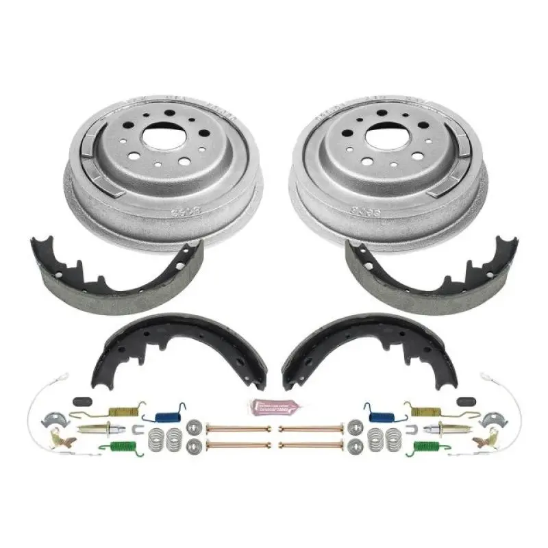Power Stop 71-73 Ford Maverick Rear Autospecialty Drum Kit 1