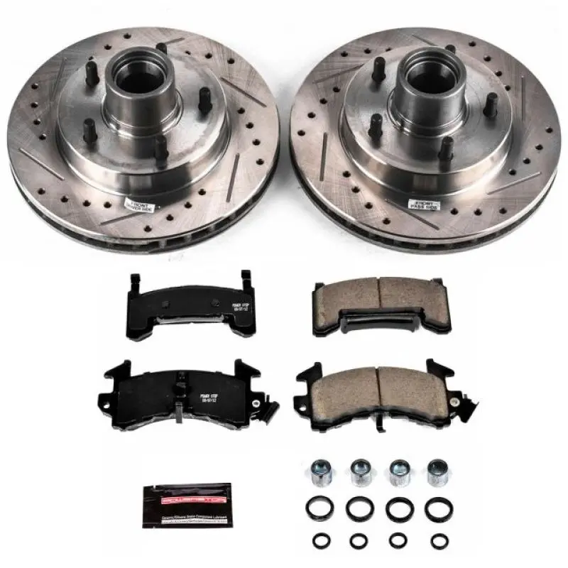 Power Stop 79-81 Buick Century Front Z23 Evolution Sport Brake Kit 1