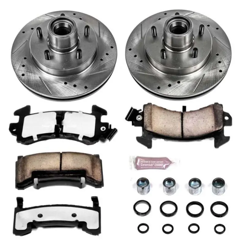 Power Stop 82-87 Buick Regal Front Z36 Truck & Tow Brake Kit 1