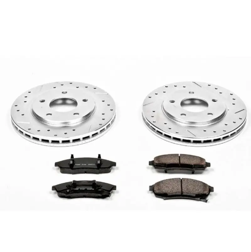 Power Stop 88-95 Buick Regal Front Z23 Evolution Sport Brake Kit 1