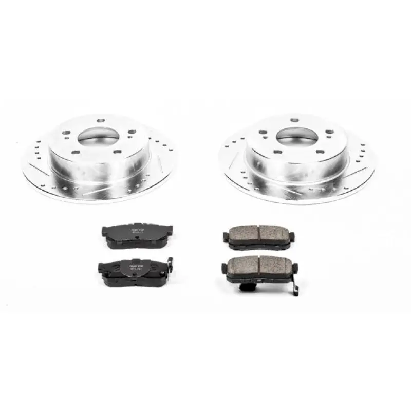 Power Stop 89-94 Nissan Maxima Rear Z23 Evolution Sport Brake Kit 1