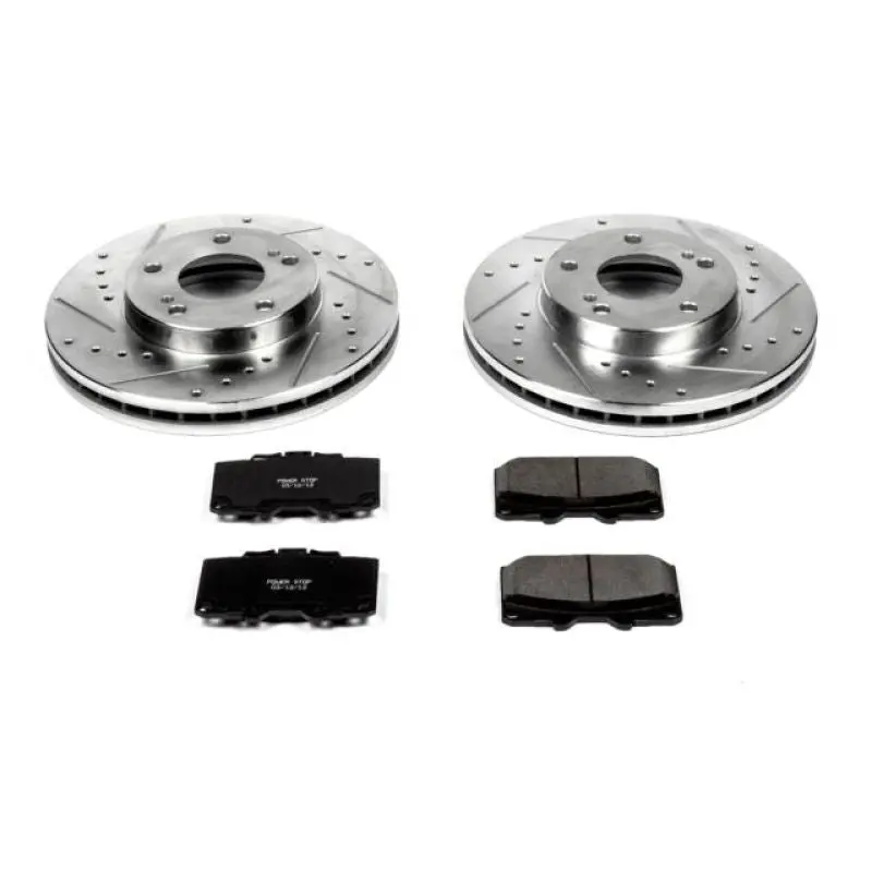 Power Stop 89-96 Nissan 300Zx Front Z23 Evolution Sport Brake Kit 1