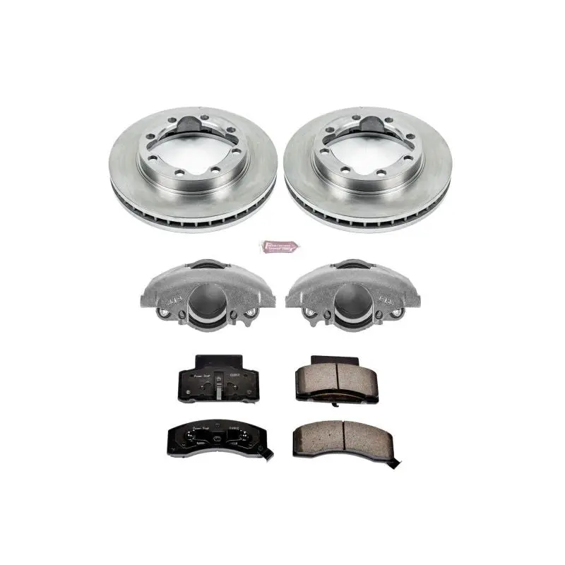 Power Stop 90-00 Gmc K3500 Front Autospecialty Kit W/Cals 1