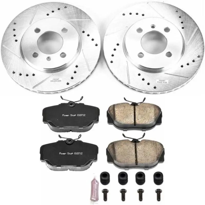 Power Stop 91-92 Bmw 318I Front Z23 Evolution Sport Brake Kit 1